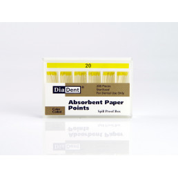 Штифты бумажные DiaDent 02 №20 (200шт)