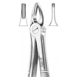 Щипцы для удаления зубов №3 верхние, резцы, AGILE
