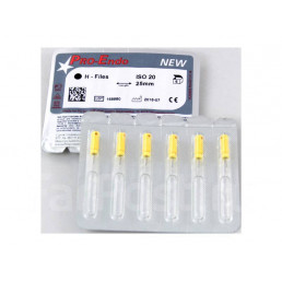 H-файл 25 мм №20 (6шт уп) Pro-Endo VDW