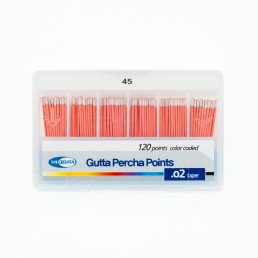 Гуттаперча Медента .02 №45 (120шт) META BIOMED