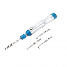 Коронкосниматель иннерционный "коппа"(пружина) + 3 насадки