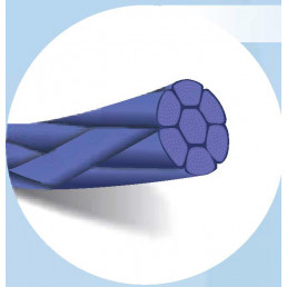 ПГА №6 (12шт) фиолет., 45см, обр-реж 16мм, 3/8. WEGO (PGA)