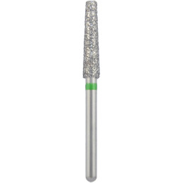 Бор алмазный 848-023C-FG (1шт) форма конус плоский, крупное зерно, NTI