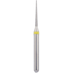 Бор алмазный 856-009SF-FG (1шт) форма конус длинный, мелкое зерно, NTI
