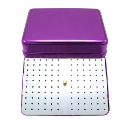 Подставка для боров металл, автоклавир. 120 отверстий (Пурпурный) 