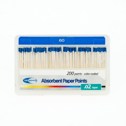 Штифты бумажные Медента .02 №60 (200шт) META BIOMED