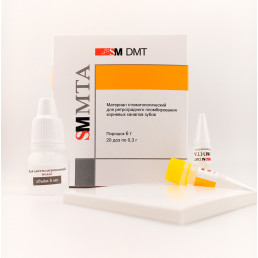 РутДент (20 доз по 0,3 г) пломбирование корневых каналов, SM DMT (SM MTA)