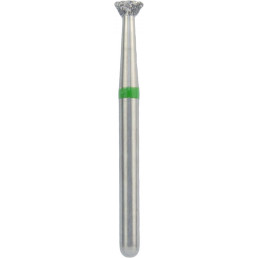 Бор алмазный 808-023C-FG (1шт) форма конус обратный, крупное зерно, NTI