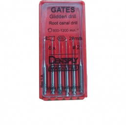 Гейцы  28 мм №2 (6 шт/уп) Dentsply (Gates Glidden)