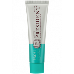 Зубная паста PRESIDENT®PROFI Active (100 мл) RDA 75 