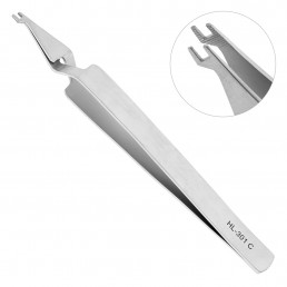 H-301C Пинцет обратный 13,0 см
