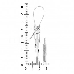 16-10 Насадка для коронкоснимателя 16-5 и 16-7, одиночная петля, для мостовидных конструкций