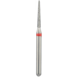Бор алмазный 878K-012F-FG (1шт) форма торпеда коническая, мелкое зерно, NTI