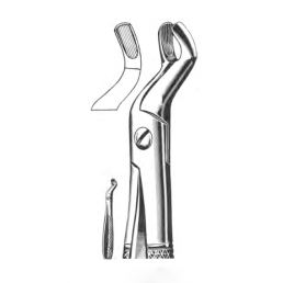 Щипцы для удаления зубов №67 верхние, для третьих моляров, AGILE