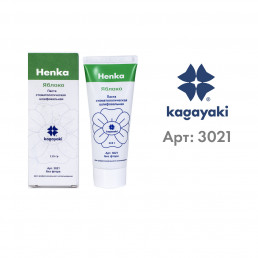 Хенка (115 г) Полировочная и чистящая паста, без фтора (яблоко), Кагаяки (Kagayaki Henka)