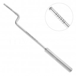 40-81 Остеотом изогнутый bajonett, 3,1 мм, вогнутый кончик, 6-8-10-12-14-16 мм