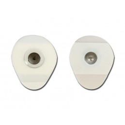 Электроды для ЭКГ (43х46мм) одноразовые каплевидные жидкогелевые, на вспененной основе, взрослые (50шт) MEDEREN