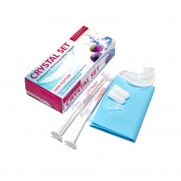 Кристал Сет (2шпр*4мл Минералс + капа) Гель для реминерализации зубов, Amazing White (Crystal Set Minerals)