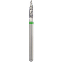 Бор алмазный 861-014C-FG (1шт) форма конус, крупное зерно, NTI