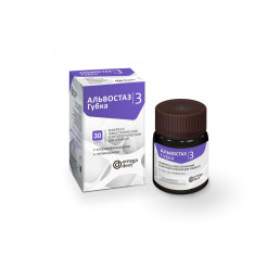 Альвостаз №3 (30 шт) компресс для альвеол (с неомицином и хлорамфениколом), Омега-дент