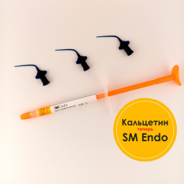 СМ Эндо (1 шпр*2 г+20 насадок) паста на основе гидроокиси кальция, SM DMT (SM Endo) (стар. Кальцетин Эндо)
