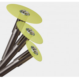 Хот (40 шт) Шлифовальный диск мягкий, 12 мм, Кагаяки (Kagayaki Hot)