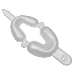 Ложки для фторирования Шербет, размер M (Белые) (50шт) SHERBET StaiNo