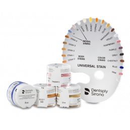 Краситель для керамических масс, оттенок Розовый (Pink) (5 г) Dentsply (Universal Stain)