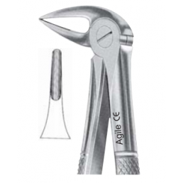 01-130 PRO Щипцы для удаления зубов №33L нижние, корневые, AGILE