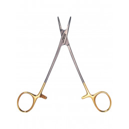 07-226 Иглодержатель хирургический прямой Crile Wood, 153 мм, карбид-вольфрамовые вставки (1шт) AGILE