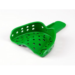 Ложка слеп. Пластик, перф., В-1 (7D) (12 шт) GC