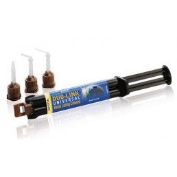 ДуоЛинк UNIVERSAL (1шприц 8гр), цвет: Milky White (молочно-белый) - комп. цем двойн. отв. для фиксации Bisco