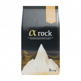 Супергипс (4 класс) Альфа-Рок (Бежевый)  3кг (пакет) Целит