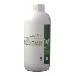 Диабак (1л) Концентрат. Моюще-дезинфицирующее средство широкого применения Интерсэн-плюс