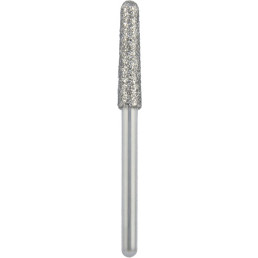 Бор алмазный 850-023M-FG (1шт) форма конус круглый, среднее зерно, NTI