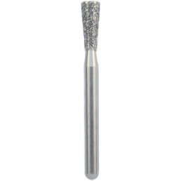 Бор алмазный 807-021M-FG (1шт) форма конус обратный, среднее зерно, NTI