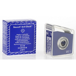 Копирка бумага BAUSCH 40мик. ВК15 прямая(рулон)(диспенсер) синяя (10м*22мм)