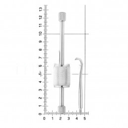 16-4 Коронкосниматель ручной nach Morell, односторонний, в комплекте 3 насадки