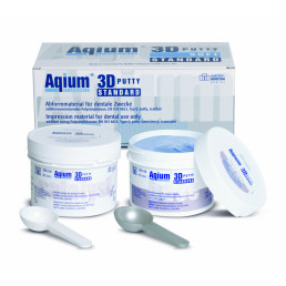 Aqium 3D патти стандарт набор (2*300мл+2*50мл)  А-силикон MUELLER-OMICRON (Aqium 3D PUTTY STANDART INTRO-SET)