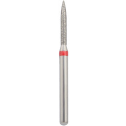 Бор алмазный 862-010F-FG (1шт) форма конус, мелкое зерно, NTI