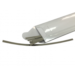 Штрипсы стальные абразивные, односторонние medium, 6 мм (12 шт) PD