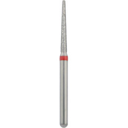 Бор алмазный 848-014F-FG (1шт) форма конус плоский, мелкое зерно, NTI