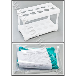 Штатив для пробирок ШЛПП-10, на 10 гнезд  диам. 18 мм (1шт) МиниМед