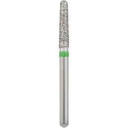 Бор алмазный 856-018C-FG (1шт) форма конус круглый, крупное зерно, NTI