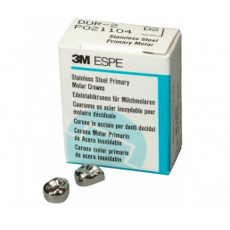 5-E-UL-3 Коронки из нерж. стали  для врем-х зубов (5шт./уп.) (Второй верхний левый, размер 3) 3M (Stainless Steel Crowns)