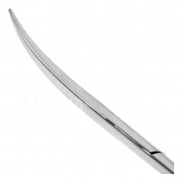 19-15 Ножницы хирургические изогнутые Kelly, 160 мм, зубчатые