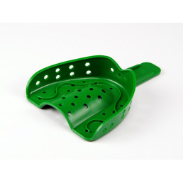 Ложка слеп. Пластик, перф., В-2 (4D) (12 шт) GC