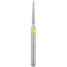 Бор алмазный 878K-012SF-FG (1шт) форма торпеда коническая, мелкое зерно, NTI
