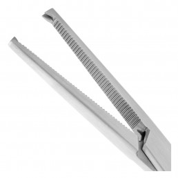 AA 158/18 Щипцы для артерии прямые с зубцом Halsted, 18,5 см, NOPA