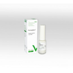 Колордент Белая эмаль тон 2 (6 мл) Лак реминерализирующий декоративный, ВладМиВа 